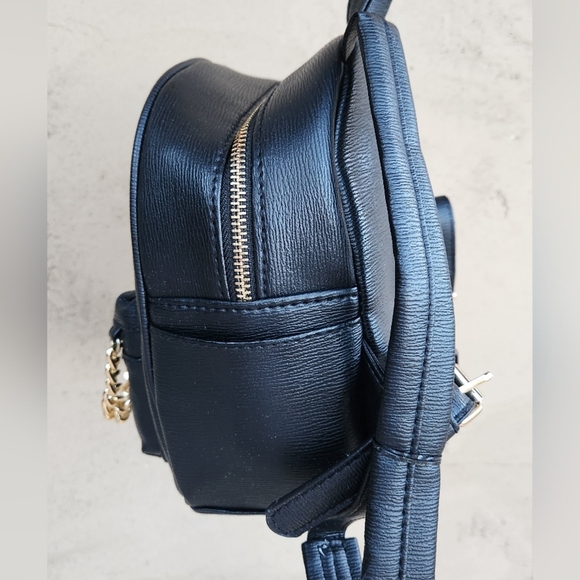 NWOT Bebe Gianna Backpack - Black/Gold main image 11